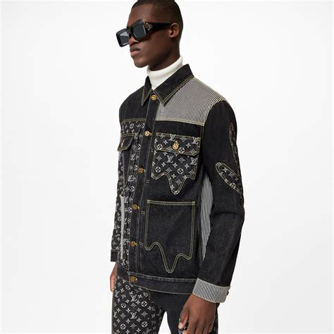 louis vuitton jean jacket womens|louis vuitton denim jacket men.